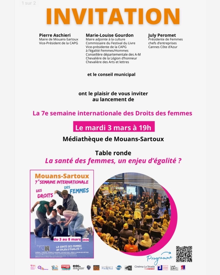 Nous avons le plaisir de vous inviter au débat « La santé des femmes : un enjeu…