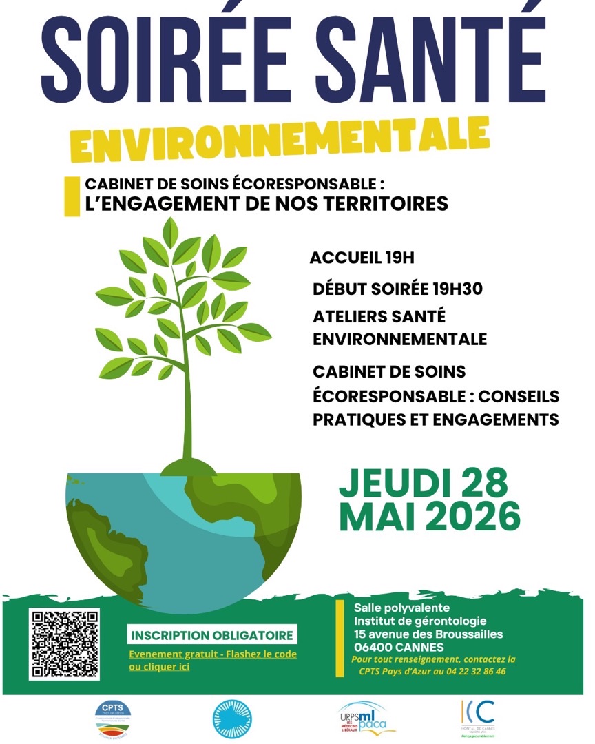 Dans le cadre de notre mission « Parcours Prévention», la CPTS Pays d’Azur, en…