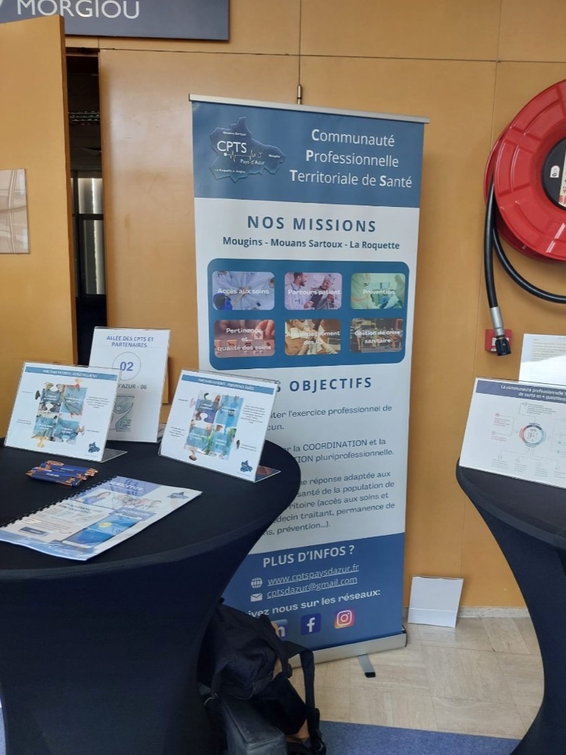Le mardi 19 mai, la CPTS Pays d'Azur était présente au Forum de l’Infirmière libérale…